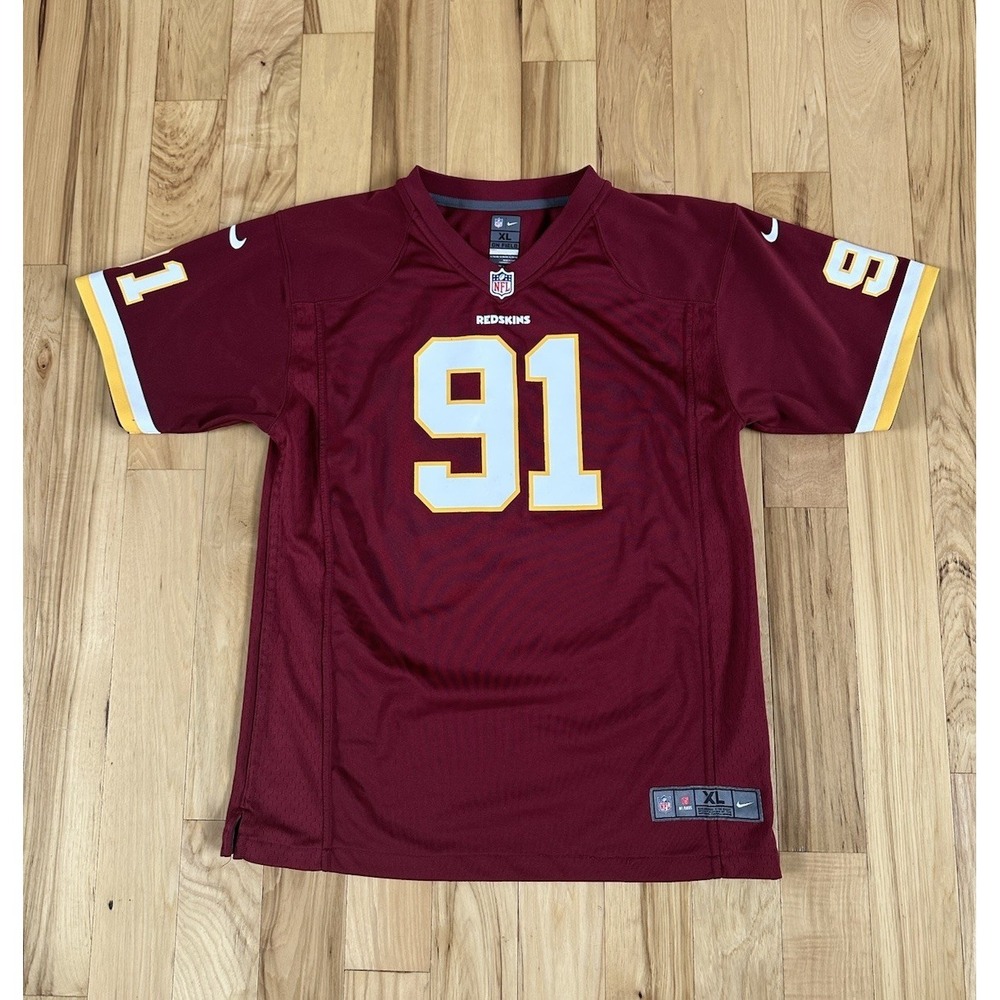 Ryan Kerrigan #91 Washington Redskins Nike On-Field Football Jersey Youth XL